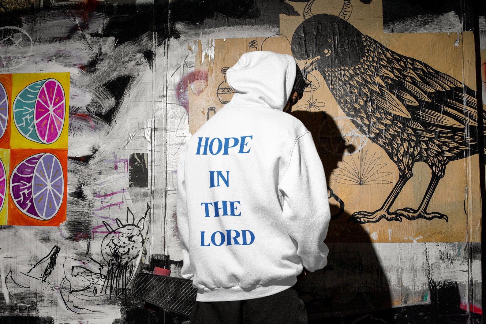 Hope In The Lord Hoodie Christian Apparel Oversized Hoodie Etsy