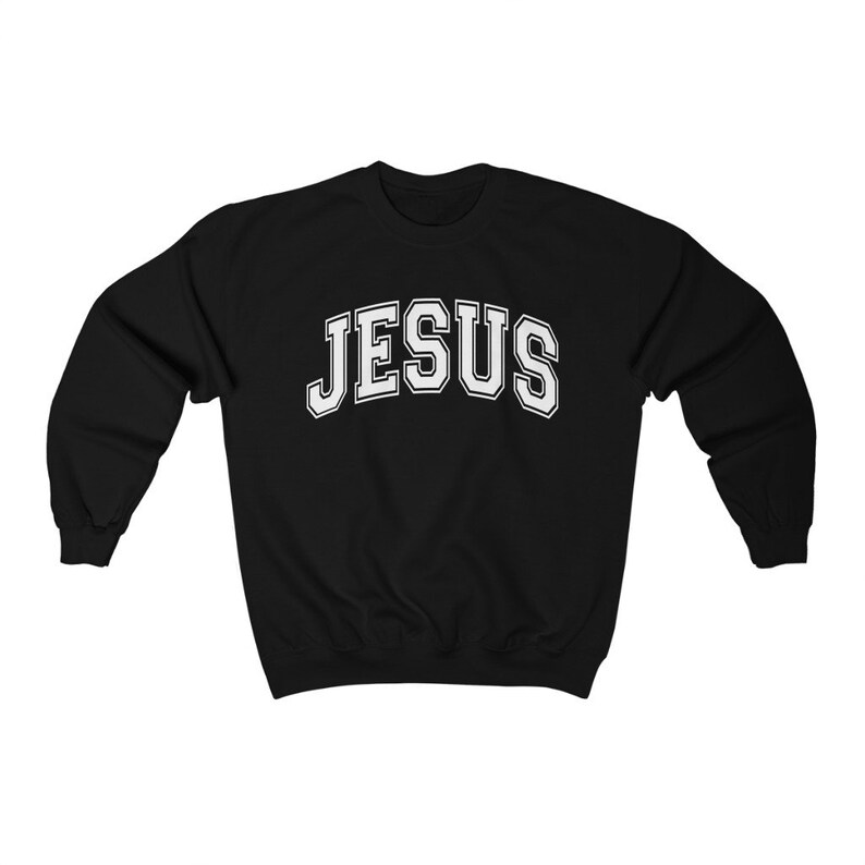 Jesus Sweatshirt Christian Sweatshirt Christian Apparel Trendy Etsy