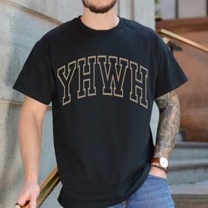 Varsity YHWH Shirt Christian T-shirt for Men Aesthetic Christian ...