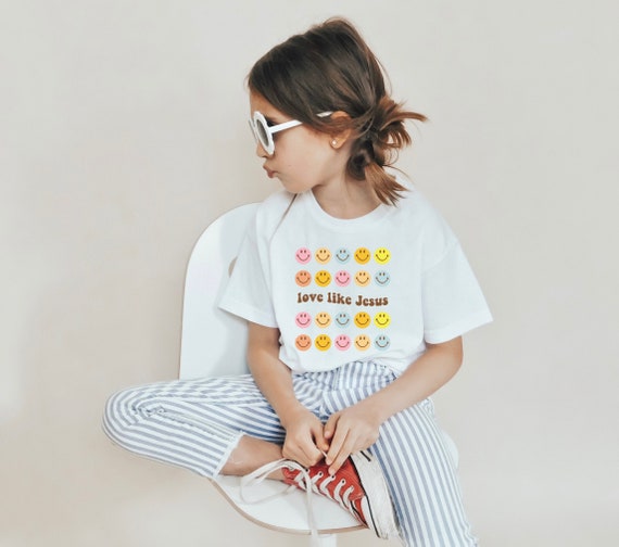 Amor como Jes s Camisa Ropa Cristiana Juvenil Camisa Cristiana