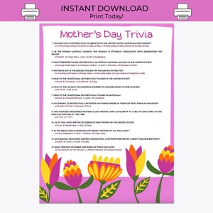 90s Trivia Quiz Printable Party Game Instant Download Bridal Etsy