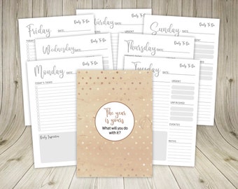 Daily To Do Planner | Printable Organizer