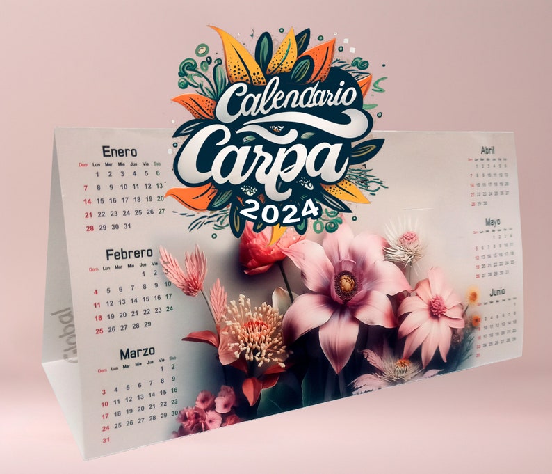 Carp Calendar 2024 Two Designs to Print Includes Templates Etsy