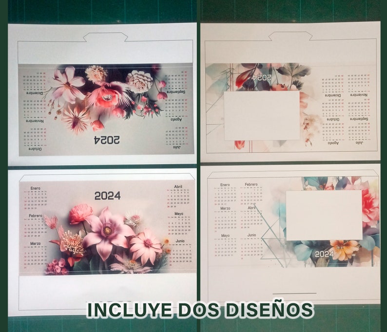 Carp Calendar 2024 Two Designs to Print Includes Templates Etsy