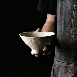 Handcrafted Ceramic Serving Bowls & Dishes Unique Hand-Pinched Design Bowl