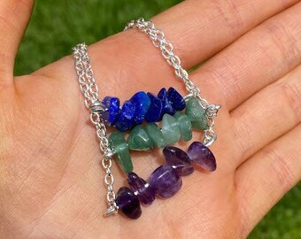 Crystal Chip Necklaces