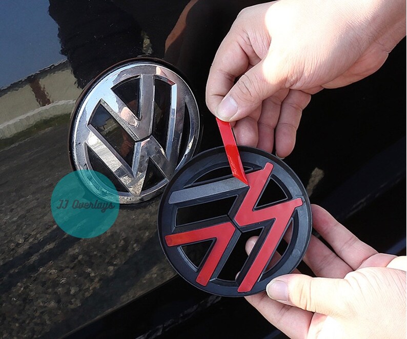 Volkswagen Golf MK7.5 Front and Rear Black Badge Etsy
