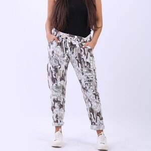 Ripped camo joggers hot sale