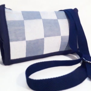 Crossbody Bag/Shoulder Bag/Clutch Bag/Blue Handbag/Purse/Small Handbag/Small Purse/Fabric Handbag/Blue Crossbody Bag/Blue Purse/Pocketbook