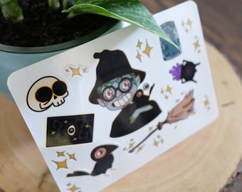 Goblin Witch Sticker Set