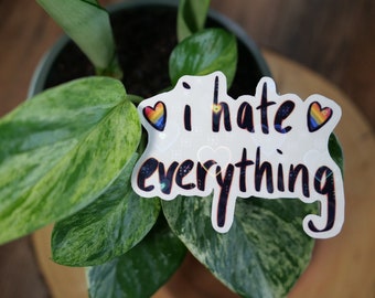I hate everything with Rainbow Hearts