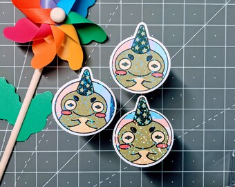 Pride Wizard Frog