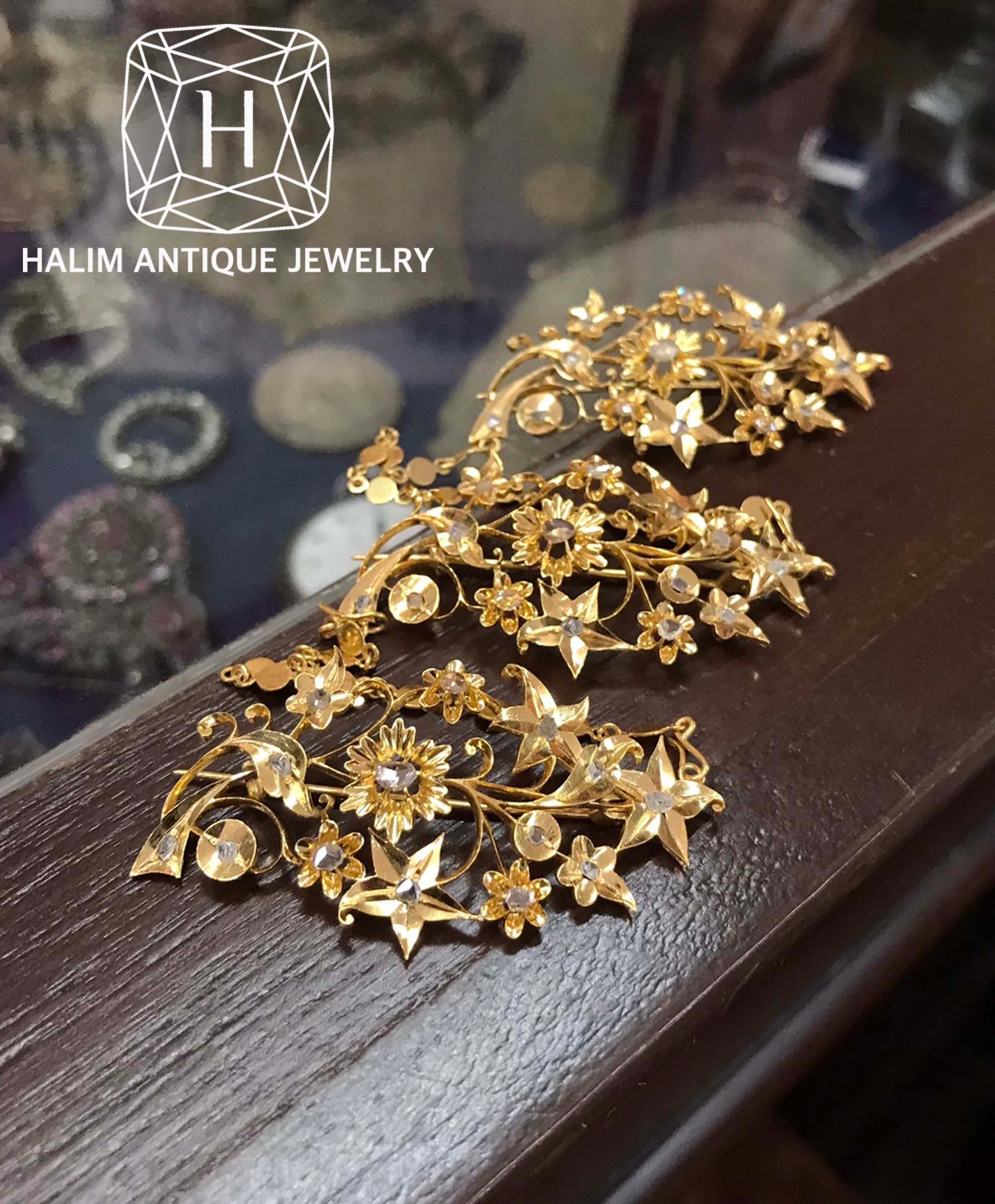 Brooch Peranakan Jewellery Sale At Gold Brooch Pin Hot Sale