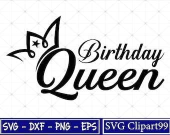 Birthday Queen SVG, Happy Birthday to me Svg, Birthday Trending Svg - Cricut - Cut file
