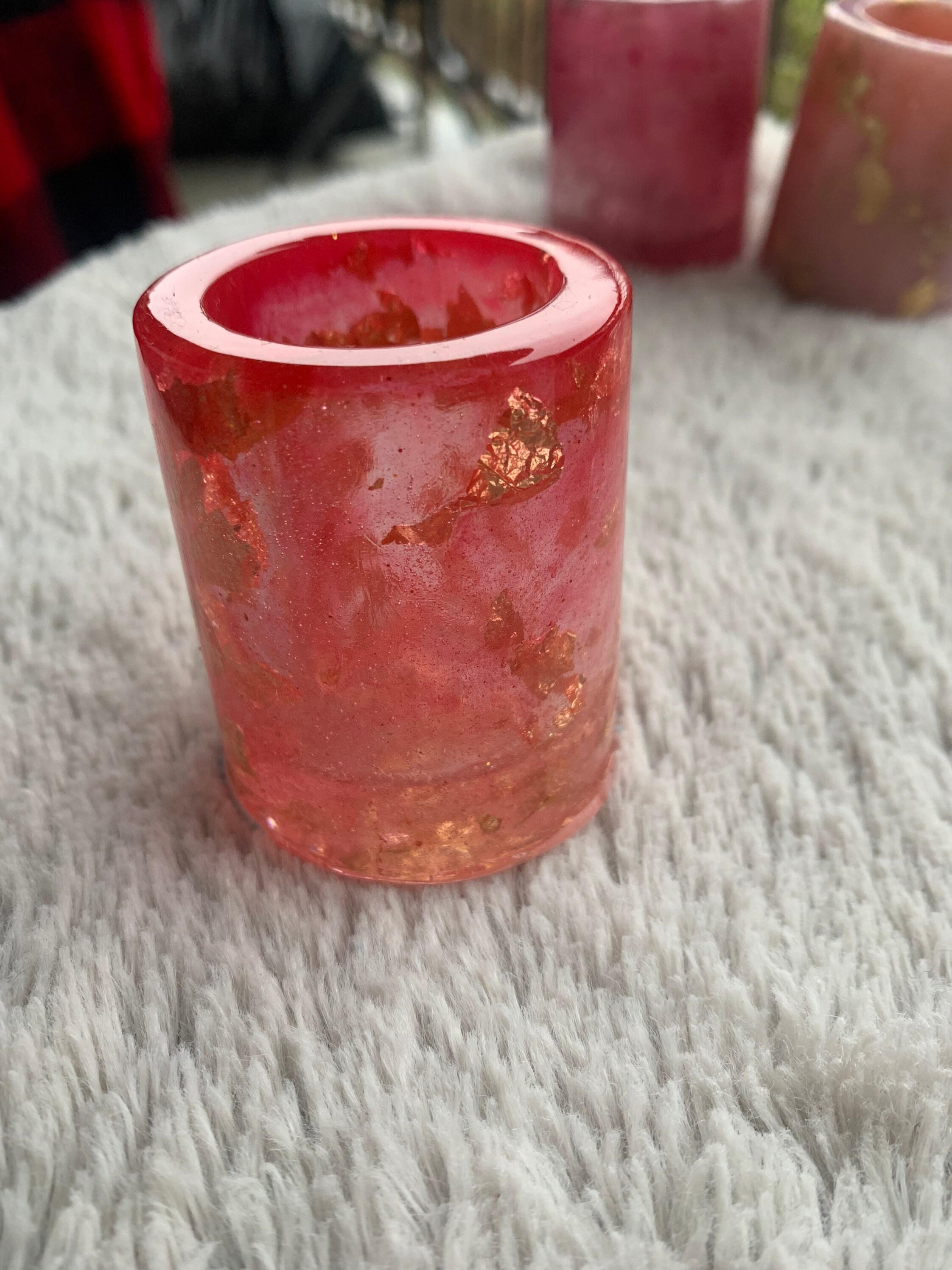 Unique Resin shot glass Pink shot glass glitter Shot glass Etsy