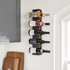 Single row vertical wine rack 2025