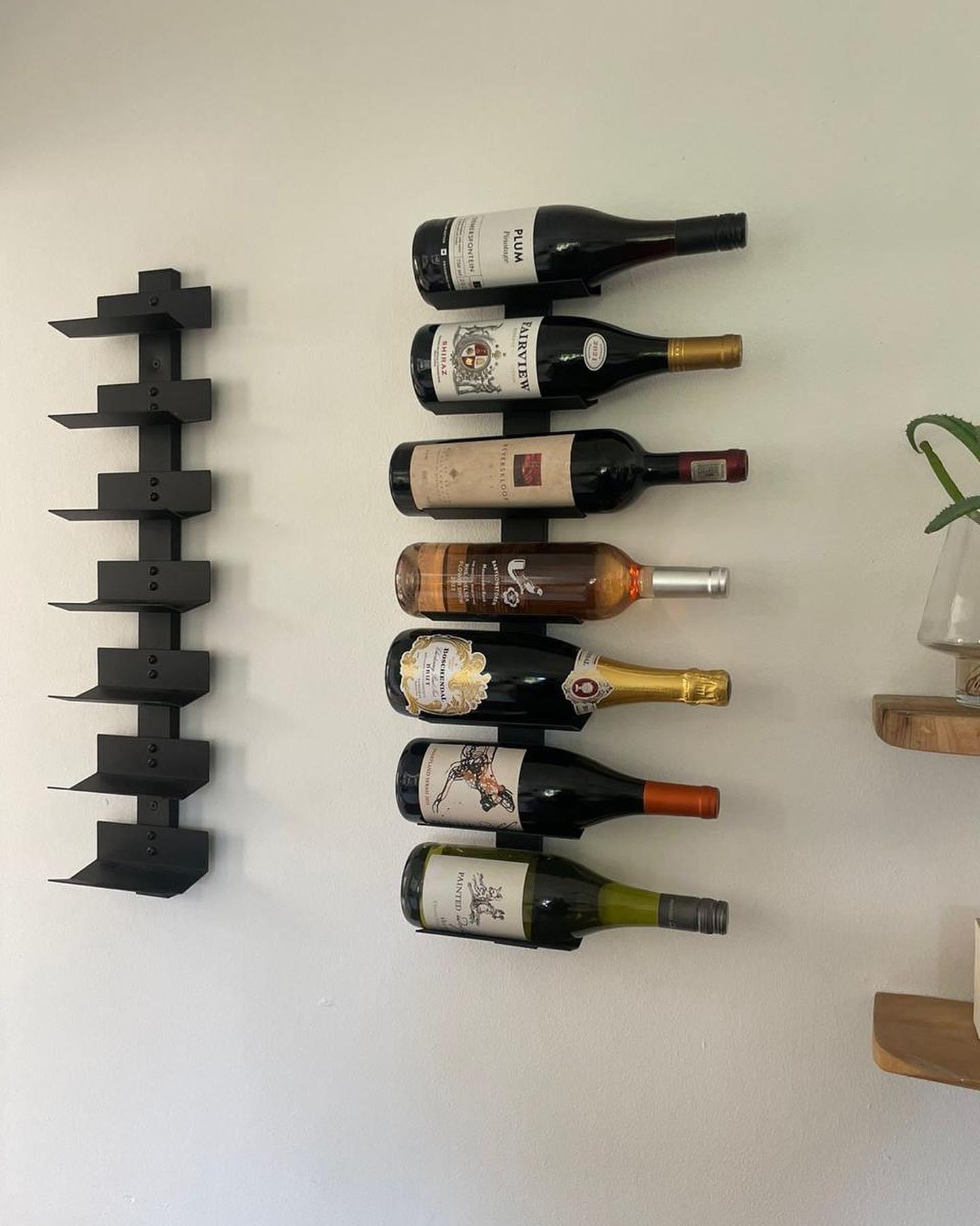 Wine Glass Holder Metal Hanging s HighFree 10 Pack Wall Mounted