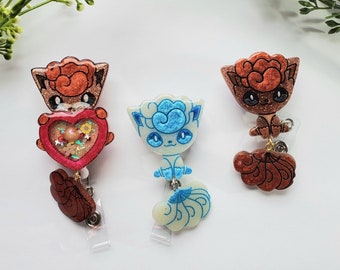Anime Badge Reel Shaker: Kawaii Retractable ID Holder