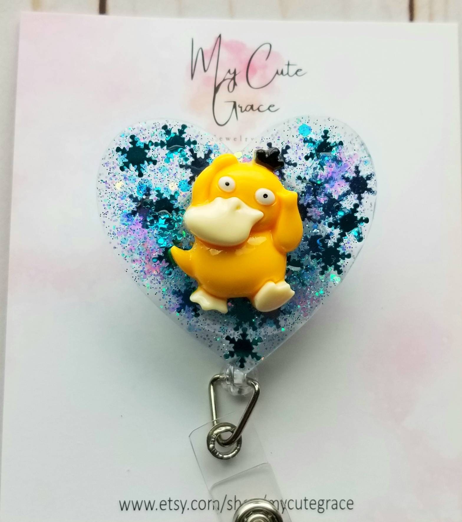 Badge Reel Duck,badge Reel Kawaii Anime 