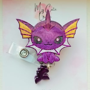 Kawaii Anime ID Holder badge reel