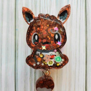 Anime Shaker Badge Reel: Kawaii Retractable ID Holder