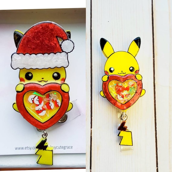 Badge Reel Fun Kawaii Chibi,badge Reel Shaker Cute,badge Reel Cute Fun, Badge  Reel Anime Christmas Phone Grip Shaker -  UK