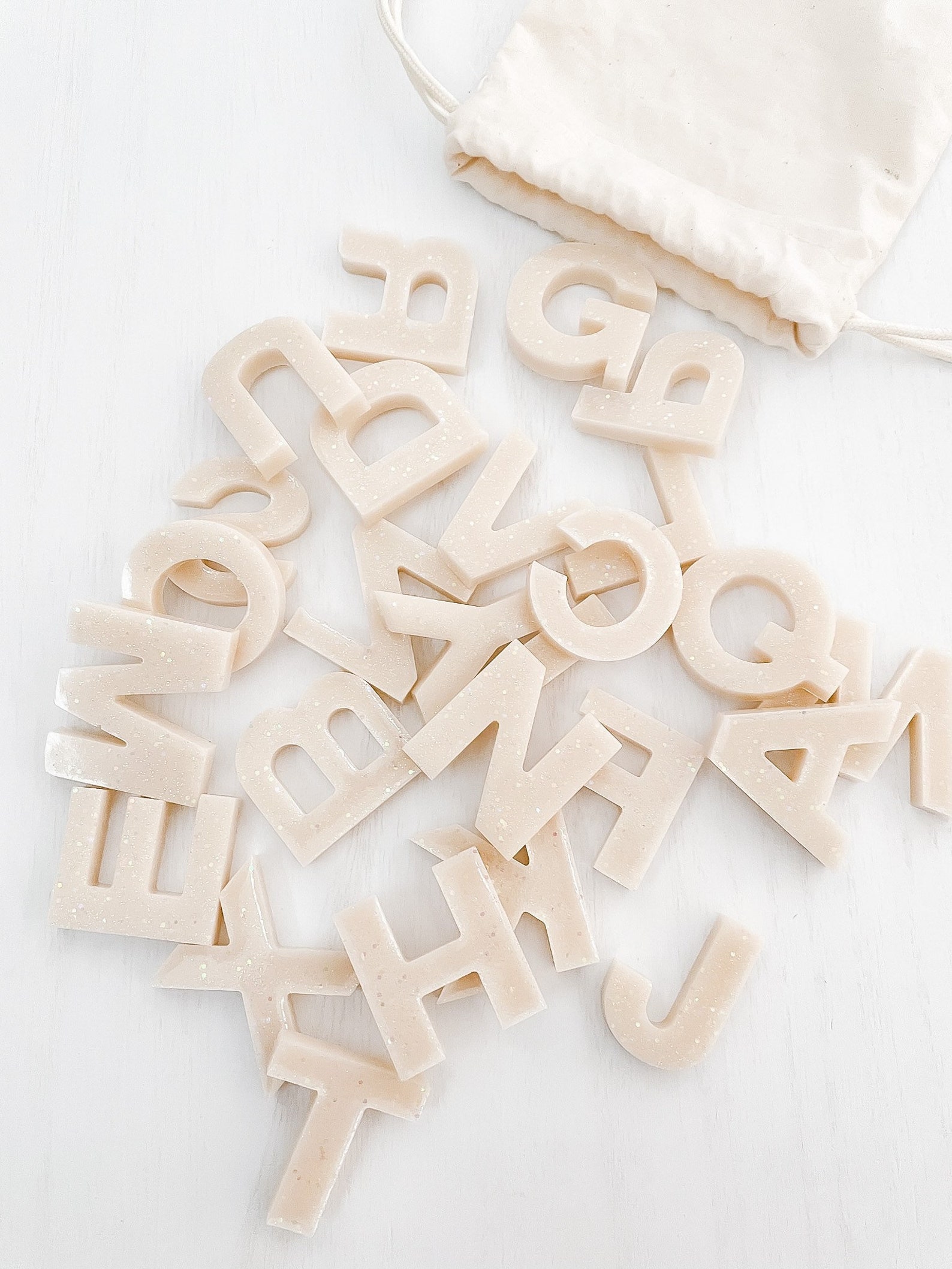 Handmade Epoxy Resin Alphabet Letters Set for Sensory Play and Etsy UK