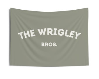 PICK COLORS | Brother Art | Brotherhood Wall Hanging | Family Name Wall Hanging | Boy room wall decor | Personalized Gifts