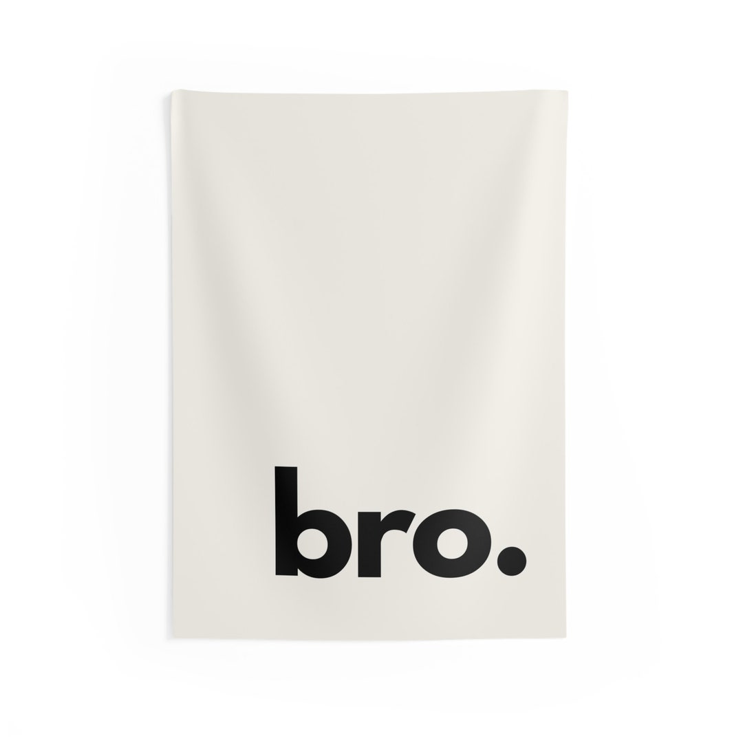 BRO Wall Hanging | Big Brother | Brotherhood | Boy Playroom - Etsy