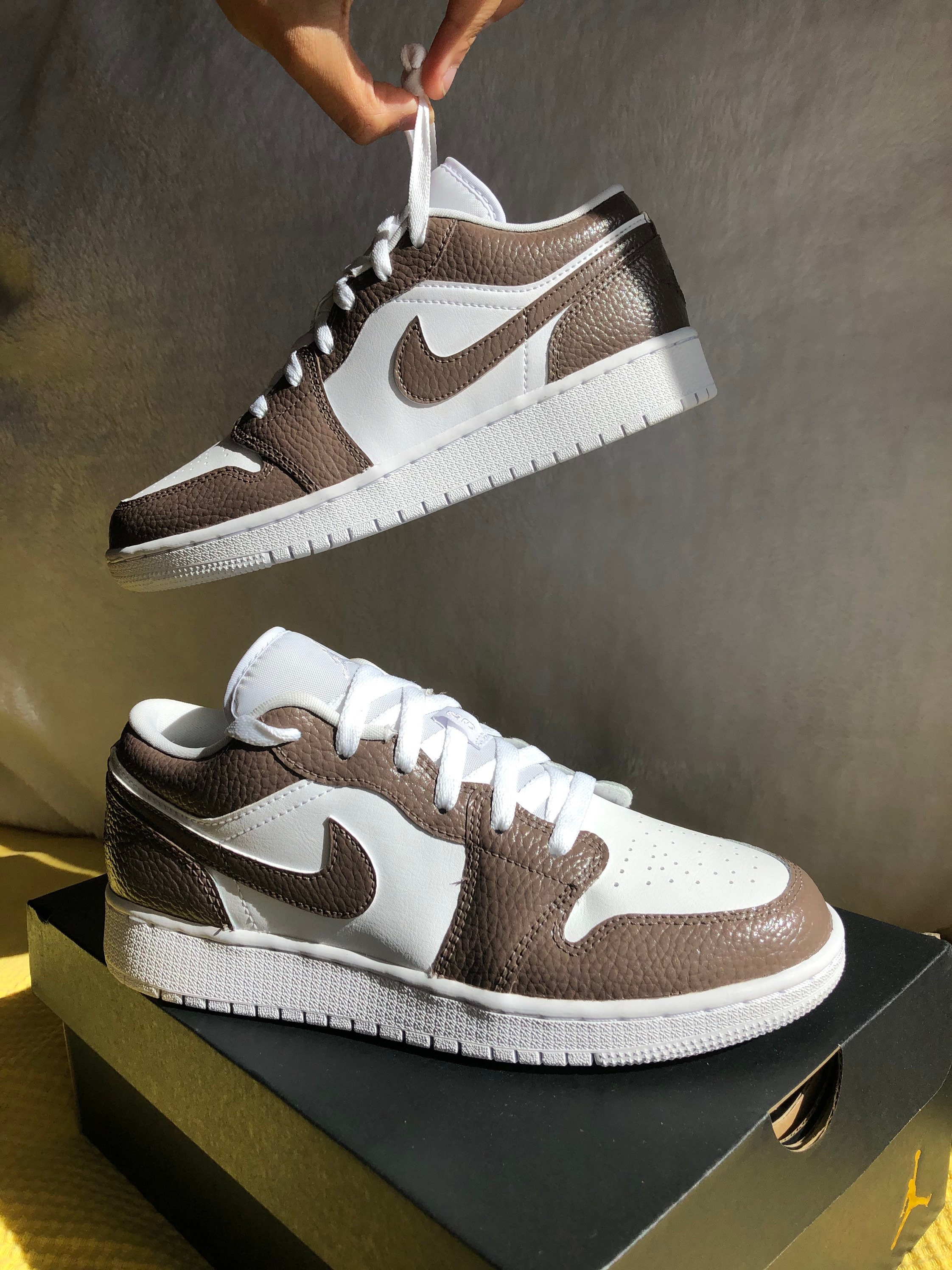jordan 1 brown and grey
