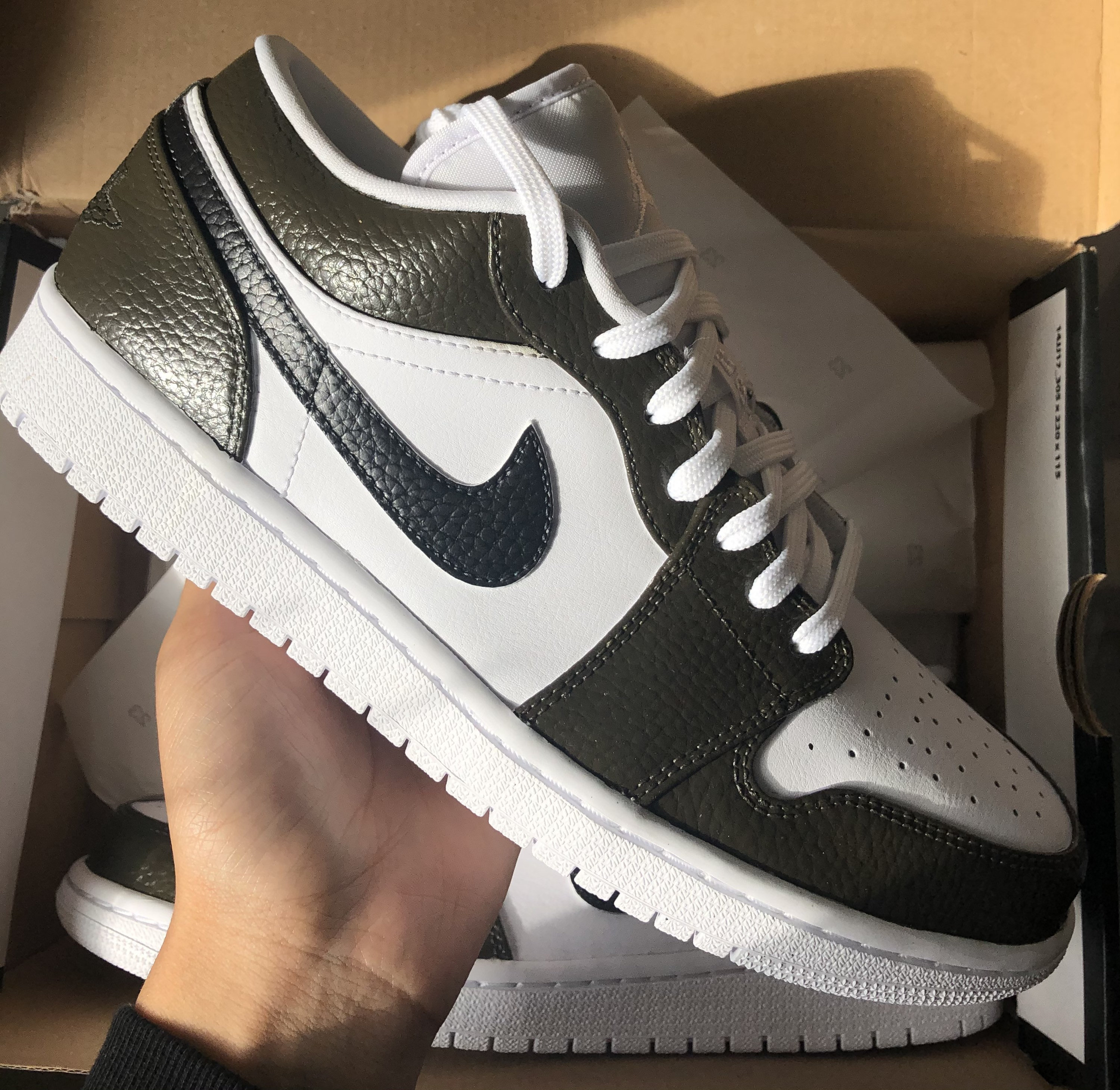 Air Jordan 1 low custom | Etsy