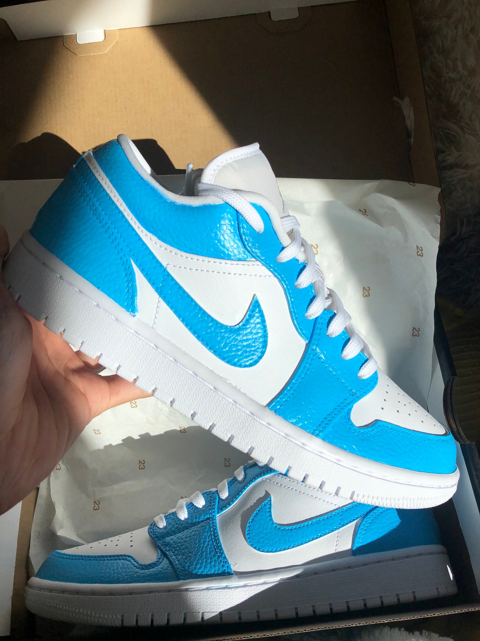 Nike Air Jordan 1 low custom | Etsy