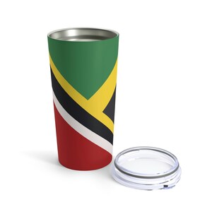 Trini Jamaican Flag | Trinidad Jamaica Flag Tumbler 20oz