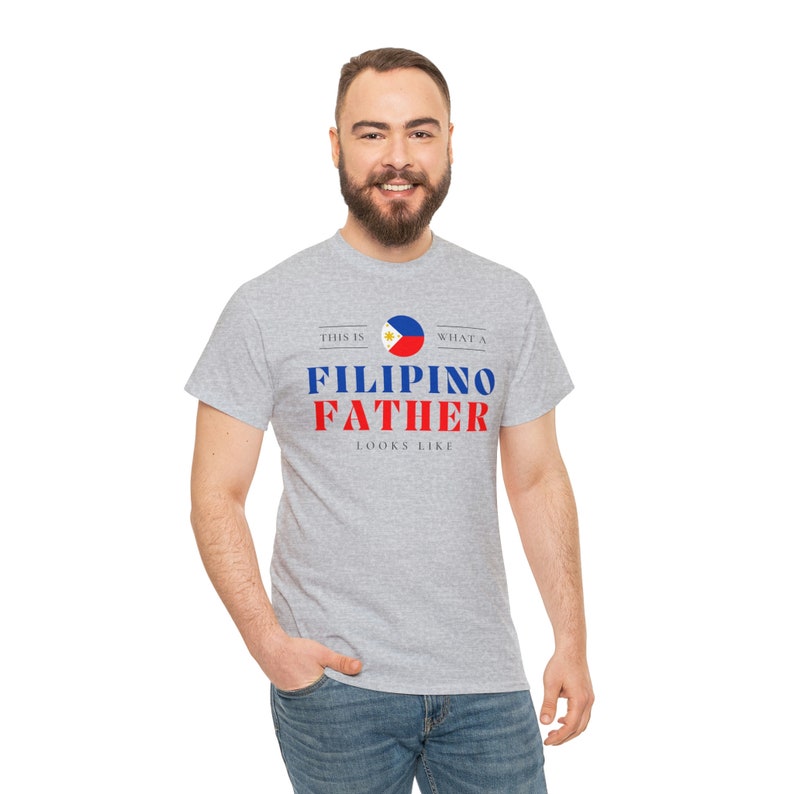Filipino Father Looks Like Philippines Dad T-Shirt Unisex Tee Shirt image 10