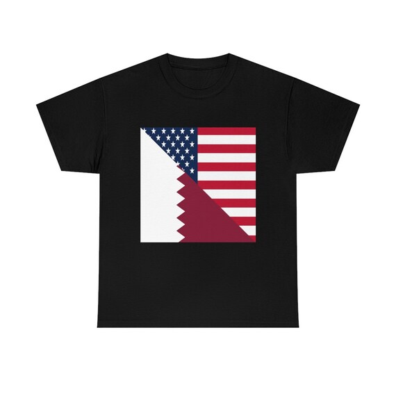 Qatari Pride Flag T-Shirt Qatar Shirt Great Gift Tee Qatari Pride Flag T-Shirt Qatar Shirt Great Gift Tee