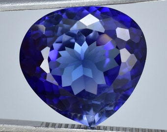 11X11 MM Rare Natural Royal Blue Ceylon Sapphire Heart Cut Loose Gemstone GIT Certified/AAA+ Top Quality Sapphire/Ring & Jewelry Making Gem