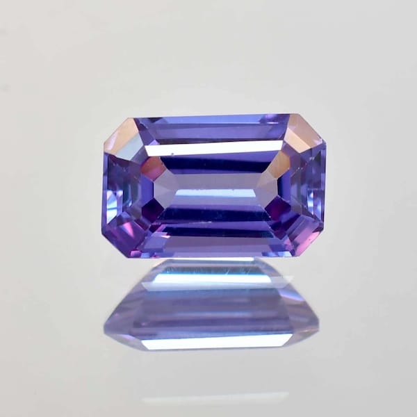 Rare Natural Color Changing Alexandrite Emerald Cut Loose Gemstone GIT Certified/AAA+ Top Quality Alex Gemstone/Ring & Jewelry Making Gem