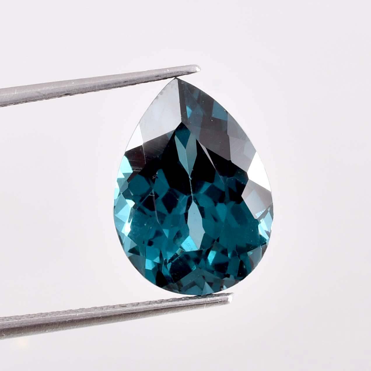 Pierre Tourmaline Verte 1.13 Ct - Qualité AAA - Naturelle Non Traitée - Taille Carrée