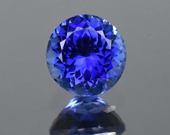 Rare Natural Royal Blue Ceylon Sapphire Round Cut Loose Gemstone GIT Certified/AAA+ Top Quality Sapphire/Ring & Jewelry Making Gemstone