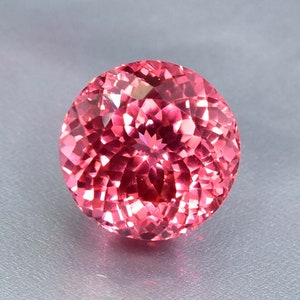 Rare 10.00 Ct Natural Flawless Pink Morganite Round Cut Loose Gemstone Certified/AAA+ Top Quality Gemstone/Ring & Jewelry Making Gemstone