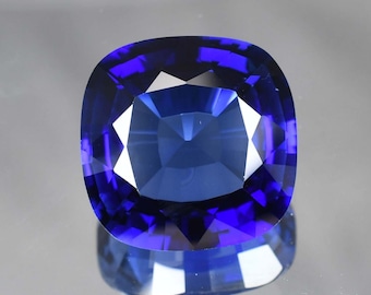 Rare Natural Flawless Royal Blue Sapphire Cushion Cut Loose Gemstone GIT Certified-AAA Top Quality Sapphire/Ring & Jewelry Making Gemstone