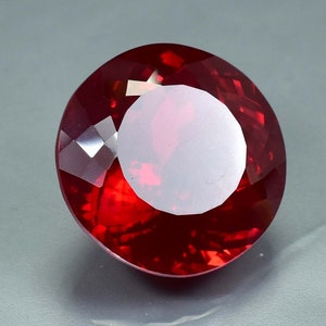 Rare Natural AAA Flawless Mozambique Pigeon Blood Red Ruby Round Cut Loose Gemstone Certified-Ring & Jewelry Making-AAA Top Quality Ruby image 7