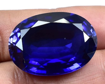 7x9 MM Natural Flawless Royal Blue Ceylon Sapphire Oval Cut Loose Gemstone Certified-AAA+ Top Quality Sapphire/Ring & Jewelry Making Gem