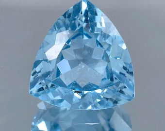 Rare Natural Flawless Namibia Jeremejevite Trillion Cut Loose Gemstone GIT Certified/AAA+ Top Quality Jeremejevite/Ring & Jewelry Making Gem