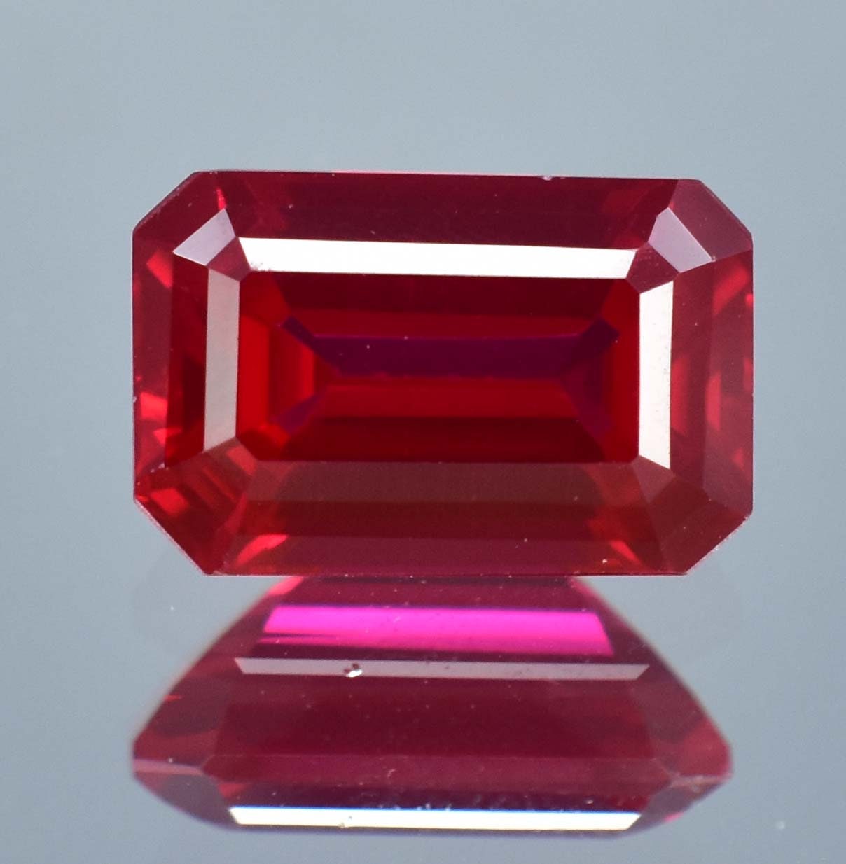 Loose Ruby - Emerald Cut 1.11 Ct. - #R14151 | The Natural Ruby Company
