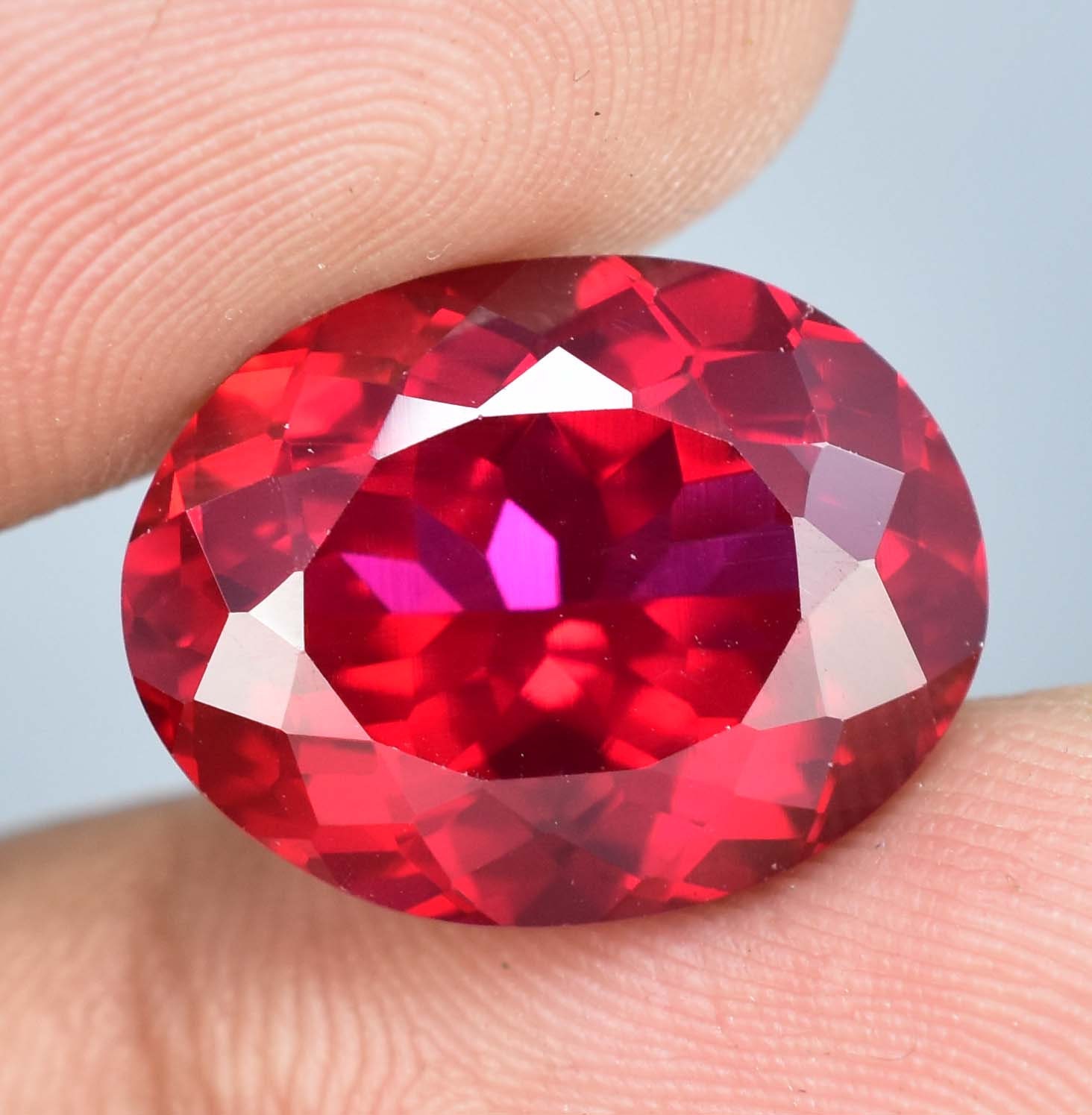 Rare Natural Flawless Burmese Red Painite Oval Cut Loose Gemstone Certified-Ring & Jewelry Making Gem/AAA+ Top Quality Painite Gemstone