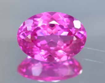 6x8 MM Rare Natural Flawless Pink Ceylon Sapphire Oval Cut Loose Gemstone GIT Certified/AAA+ Top Quality Sapphire/Ring & Jewelry Making Gem