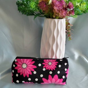 Floral Pencil Case /Makeup Case
