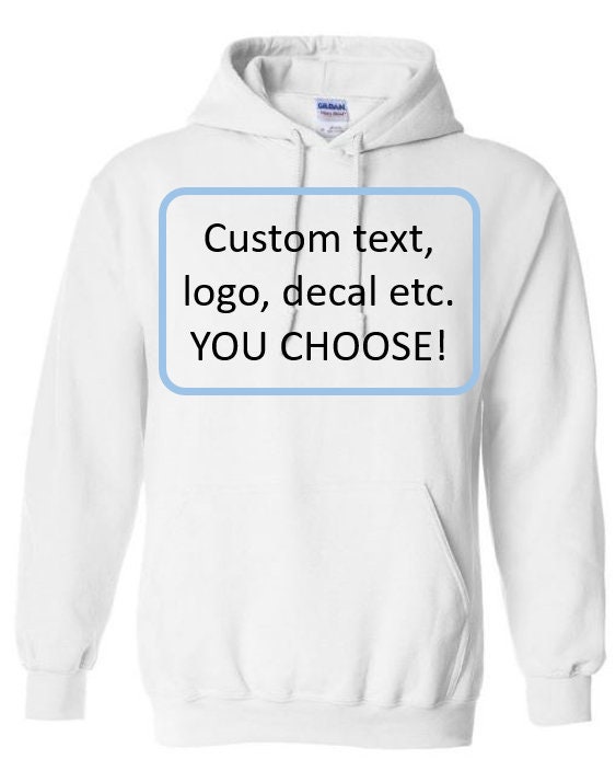 Custom Hoodie custom decals logos tie dye etc. Etsy