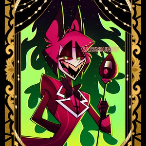 Hazbin Hotel Alastor Poster - Etsy